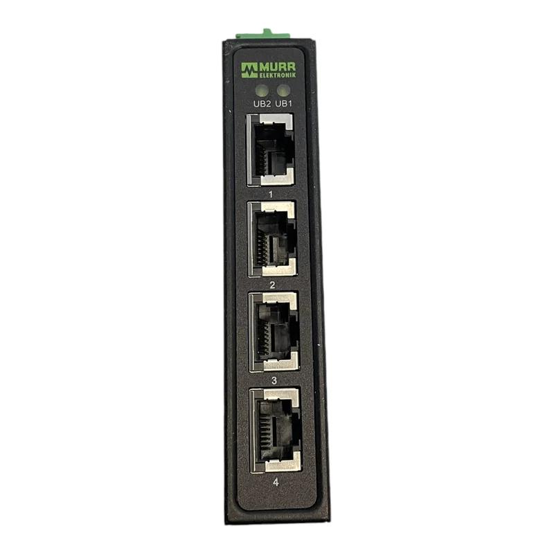 Murr Elektronik Tree 4TX Metal 58151 Netzwerk Schalter für industriellen Einsatz