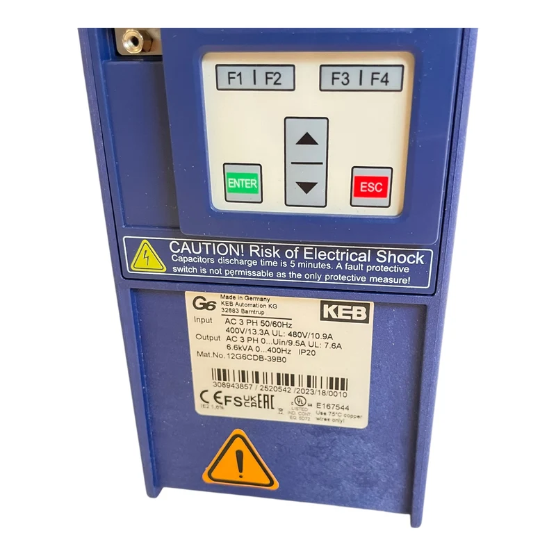 KEB Combivert 12G6CDB-39B0 Frequenzumrichter 6,6kVA 12G6CDB-39B0 KEB Combivert 1