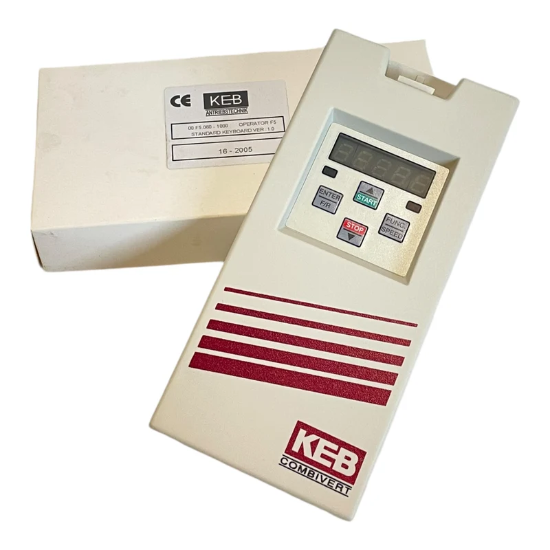 KEB Combivert 00.F5.060-1000 Operator F5 Panel für Frequenzumrichter Operator F5