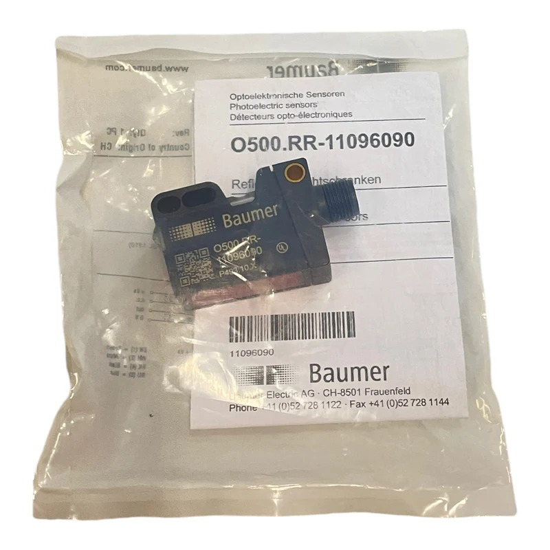 Baumer O500.RR-11096090 Reflexions-Lichtschranke für industriellen Einsatz 11096
