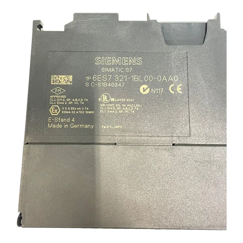 Siemens 6ES7321-1BL00-0AA0 Digitales Eingangsmodul für industriellen Einsatz 6ES