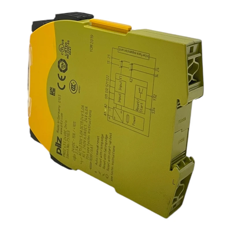 Pilz PNOZ s3 C 2Pilz PNOZ s3 C 24VDC 2n/o 751103 Sicherheitsrelais für industriellen Einsatz s3C4