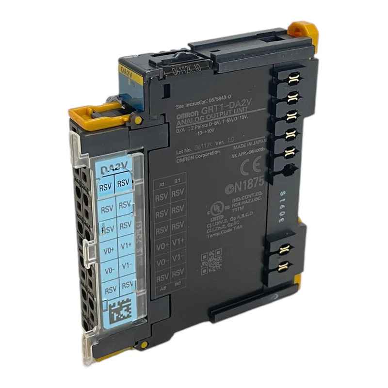 Omron GRT1-DA2V SmartSlice 2 Punkt Analogausgang für industriellen Einsatz GRT1D