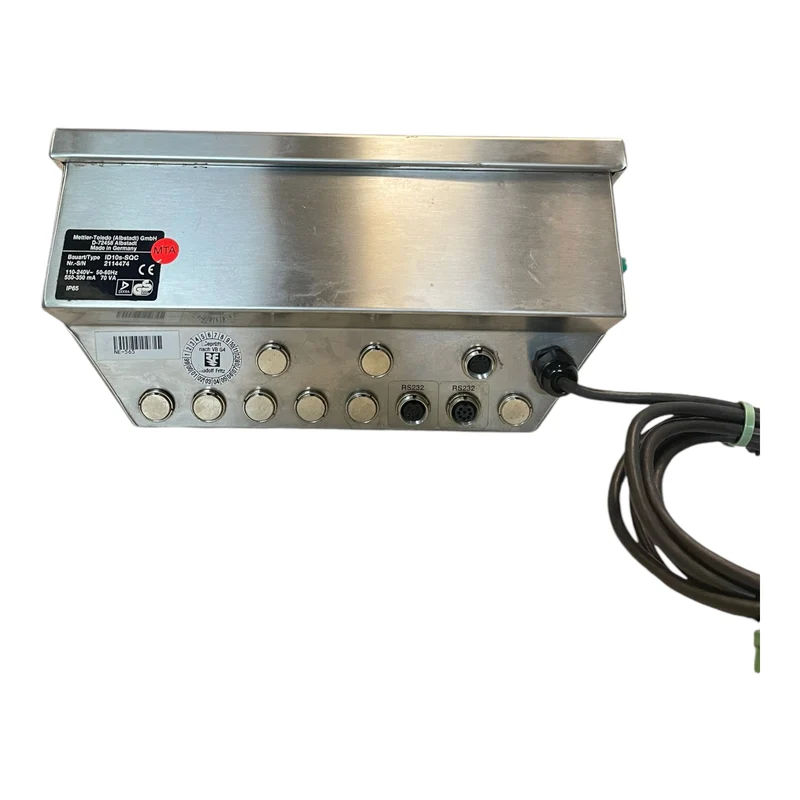 Mettler Toledo ID10s-SQC Waageterminal 110-240V 50-60Hz IP65 550-350mA 70VA