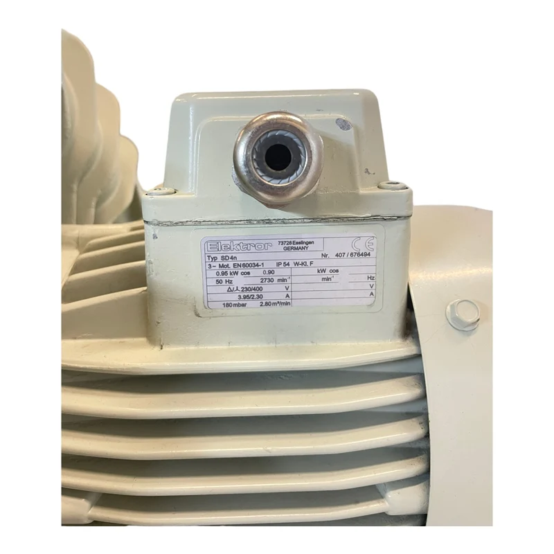 Elektror SD4N 0,95kW Seitenkanalverdichter für industriellen Einsatz 0,95kW