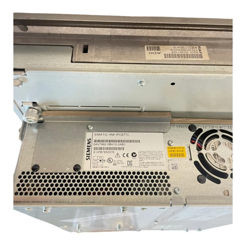 Siemens 6AV7892-0BH10-0AB0 Simatic HMI Panel-PC für industriellen Einsatz Panel