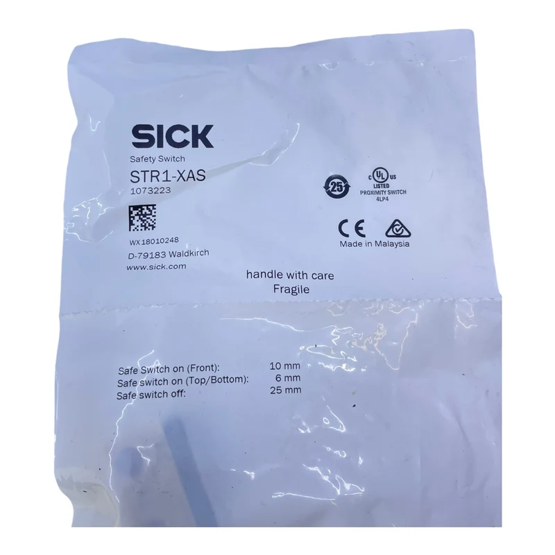 Sick STR1-XAS Induktiver Sensor für industriellen Einsatz 1073223 Sick STR1-XAS