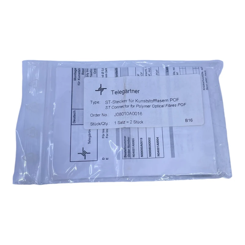 Telegärtner J08010A0016 ST-Stecker für industriellen Einsatz J08010A0016 Stecker