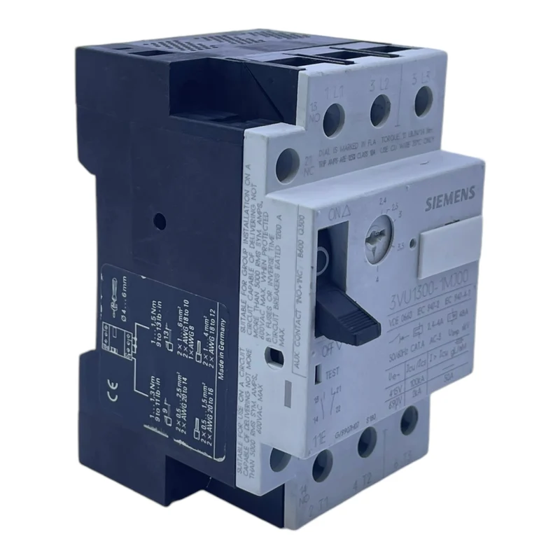 Siemens 3VU1300-1MJ00 Leistungsschutzschalter für industriellen Einsatz 3VU1300