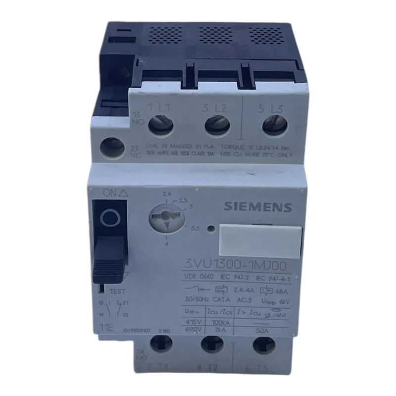 Siemens 3VU1300-1MJ00 Leistungsschutzschalter für industriellen Einsatz 3VU1300