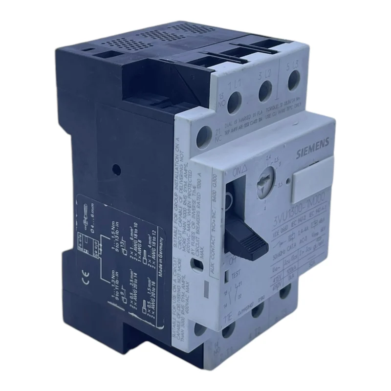 Siemens 3VU1300-1MJ00 Leistungsschutzschalter für industriellen Einsatz 3VU1300