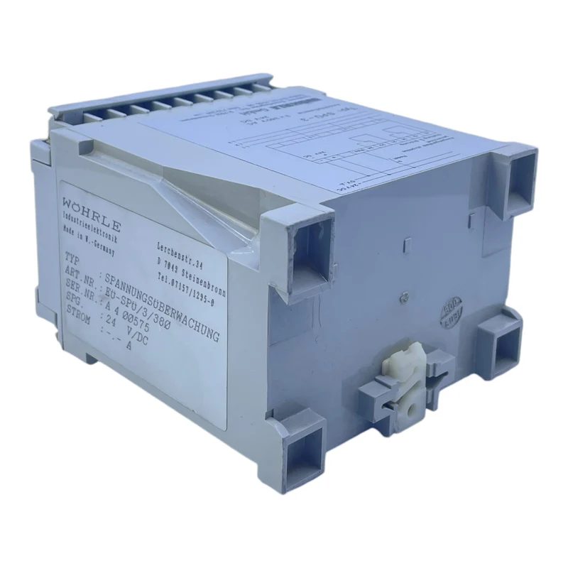 Wöhrle SPÜ-3 Spannungsüberwachung für industriellen Einsatz 3x380V AC 24V DC SPÜ