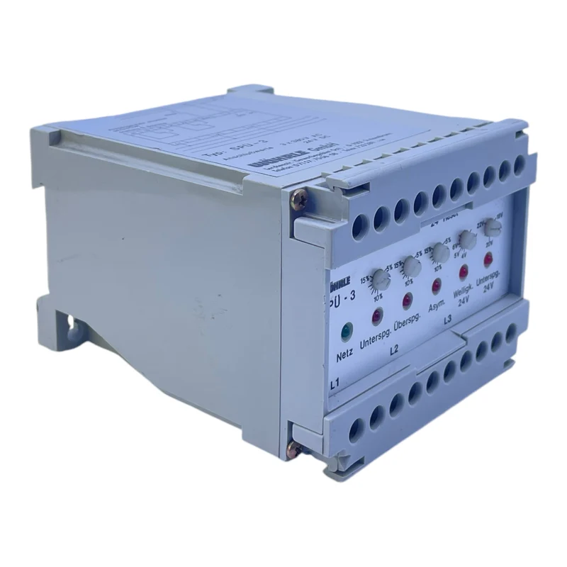 Wöhrle SPÜ-3 Spannungsüberwachung für industriellen Einsatz 3x380V AC 24V DC SPÜ