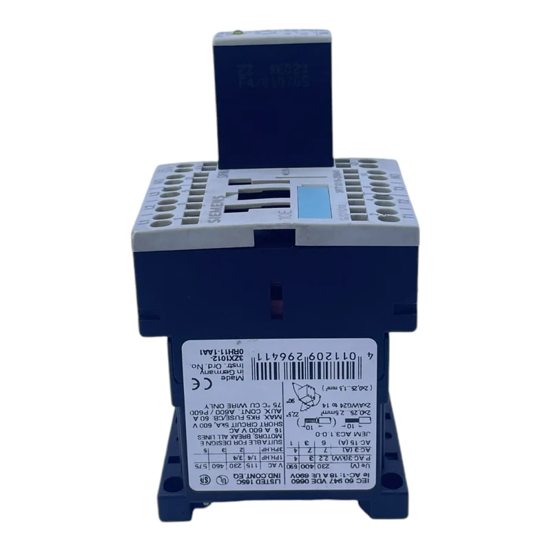 Siemens 3RT1015-2BB41 Leistungsschütz für industriellen Einsatz 3RT1916-1JJ00 3R