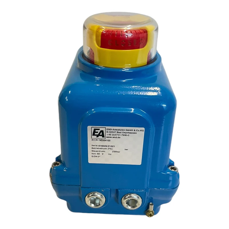 END Armaturen NE054100 Schwenkantrieb für industriellen Einsatz END Armaturen