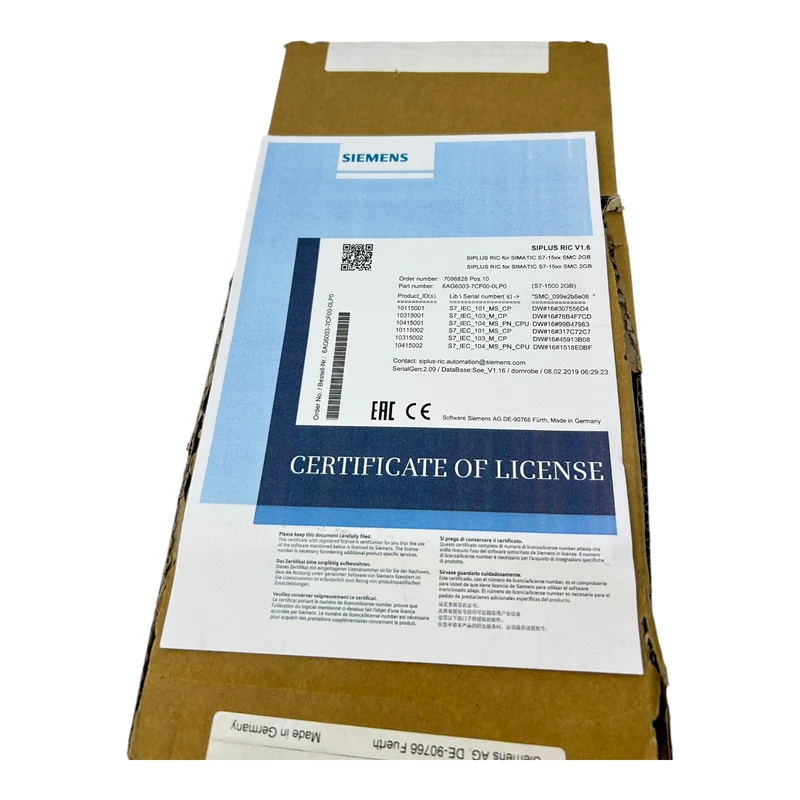 Siemens Siplus Ric V1.6 Simatic S7 Bibliothek für Siemens Automatinstechnik V1.6