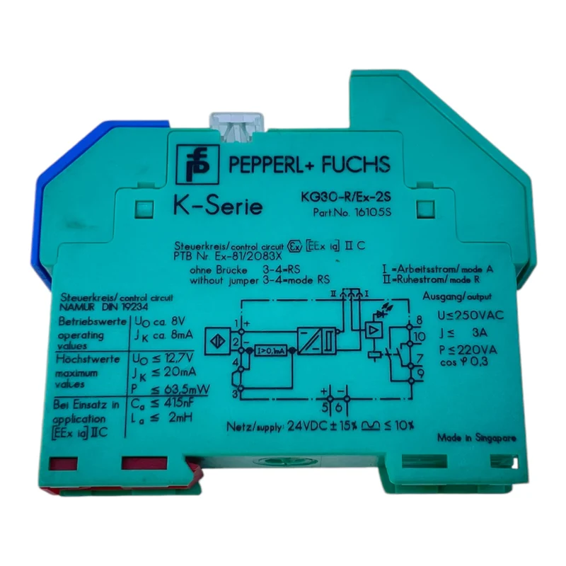 Pepperl+Fuchs KG30-R/Ex-2S Modul für industriellen Einsatz 16105S Modul P+F
