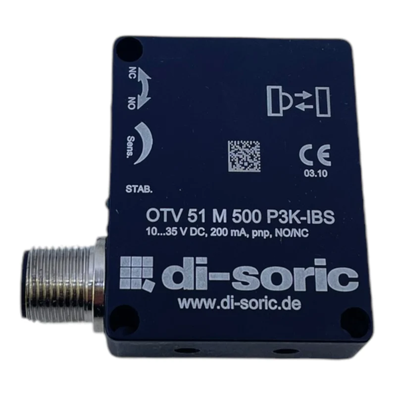 Di-soric OTV51M500P3K-IBS Reflexionslichttaster für industriellen Einsatz Sensor