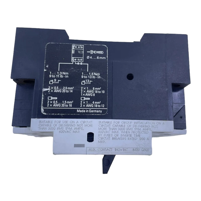 Siemens 3VU1300-1MF00 Leistungsschalter für industriellen Einsatz 3VU1300-1MF00