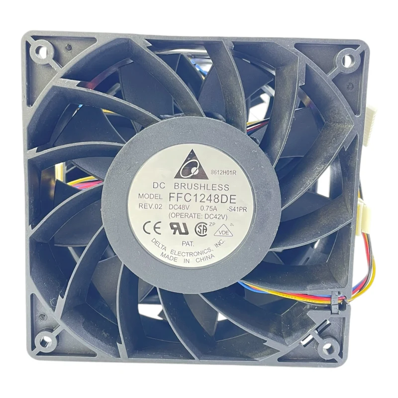 Delta FFC1248DE Axiallüfter für industriellen Einsatz VE:3stk/pcs Axiallüfter