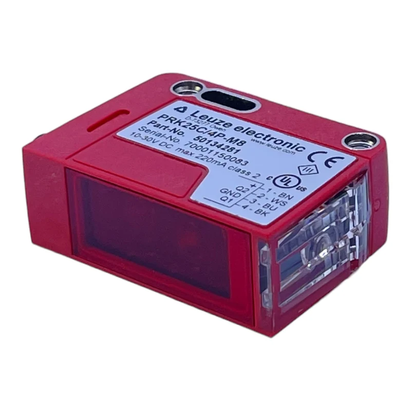 Leuze PRK25C/4P-M8 Reflexionslichtschranke 50134281 10-30V DC 220mA Industrie