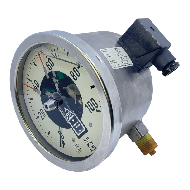 Schmierer 0-100 bar Manometer Druckmessumformer für industriellen Einsatz