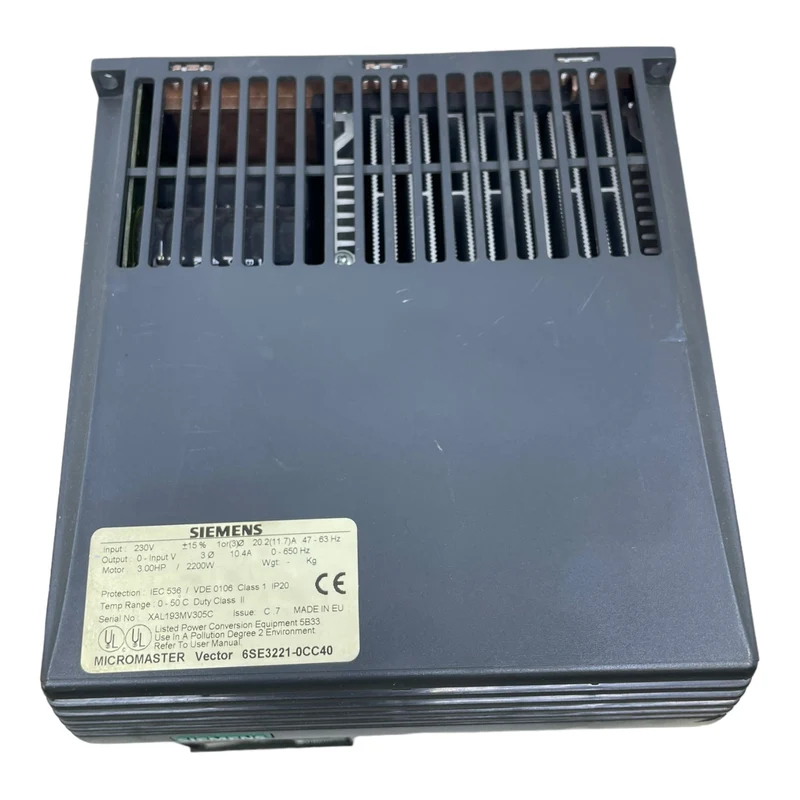 Siemens Micromaster Vector 6SE3221-0CC40 Frequenzumrichter für Industrie Einsatz