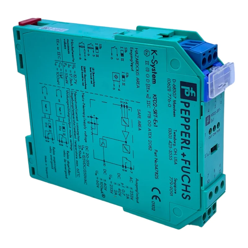 Pepperl+Fuchs KFD2-SRT-EX1 Schaltverstärker für industriellen Einsatz 34782S