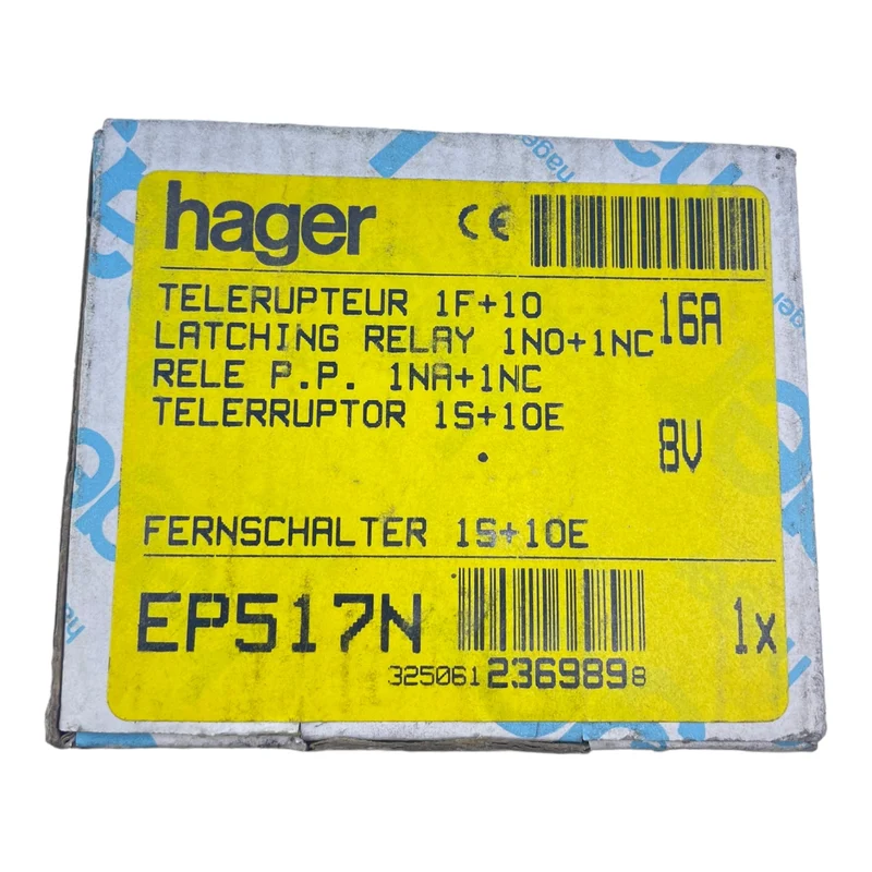 Hager EP517N Fernschalter für industriellen Einsatz Hager EP517N Fernschalter