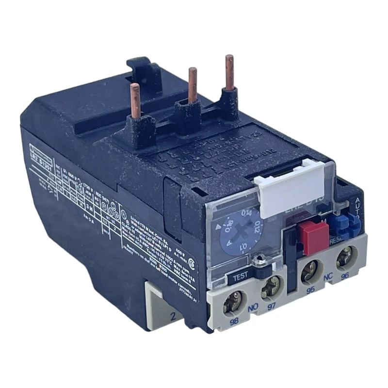 Telemecanique LR2D1301 Überlastrelais für industriellen Einsatz TelemecaniqueHersteller: Telemecanique Typ/Herstellernummer: LR2D1301 Produktart: Überlastrelais Zustand: Neu