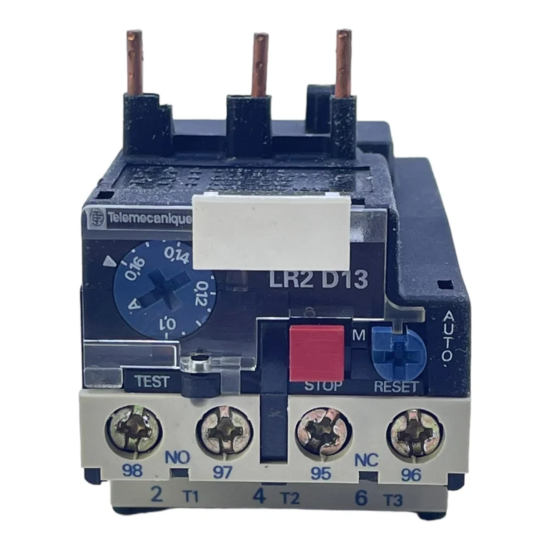 Telemecanique LR2D1301 Überlastrelais für industriellen Einsatz TelemecaniqueHersteller: Telemecanique Typ/Herstellernummer: LR2D1301 Produktart: Überlastrelais Zustand: Neu