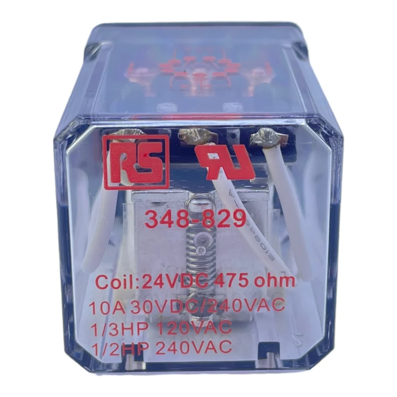 RS 348829 Sockelrelais für industriellen Einsatz 24V DC 475 ohm Sockelrelais