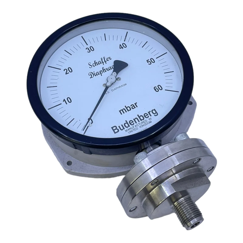 Budenberg 03463001 Manometer für industriellen Einsatz 0-60mBar Budenberg