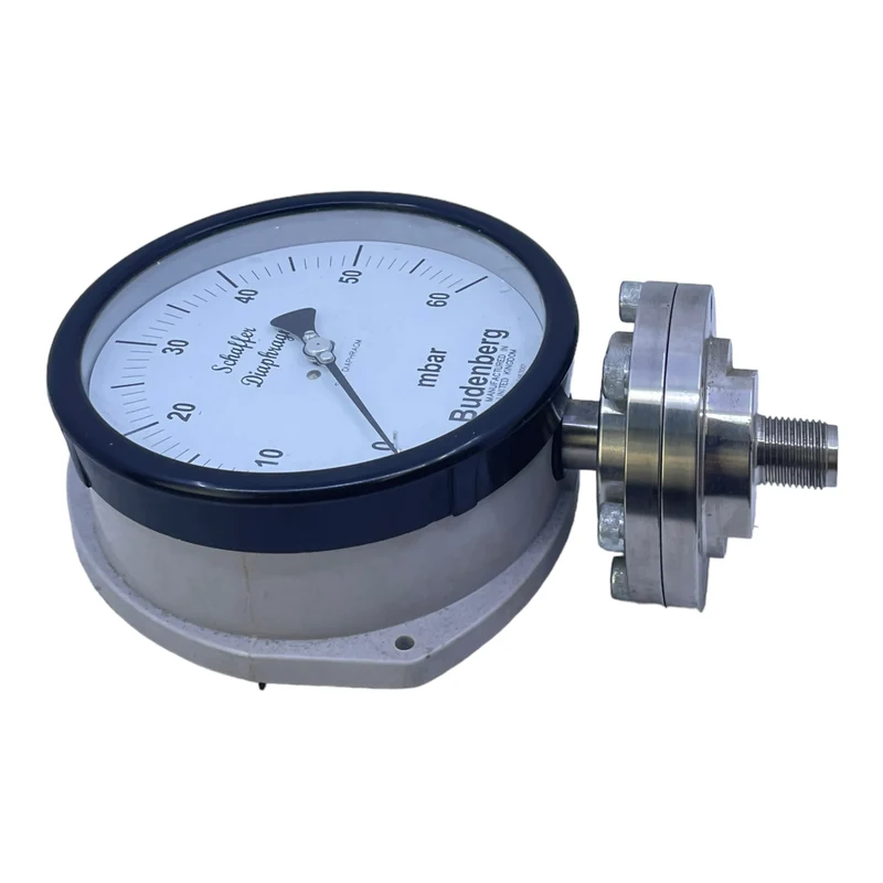 Budenberg 03463001 Manometer für industriellen Einsatz 0-60mBar Budenberg