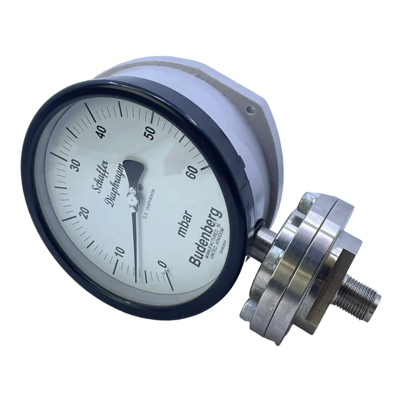 Budenberg 03463001 Manometer für industriellen Einsatz 0-60mBar Budenberg
