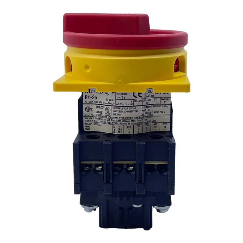 Moeller P1-25/EA/SVB Hauptschalter für industriellen Einsatz Moeller P1-25/EA/SV