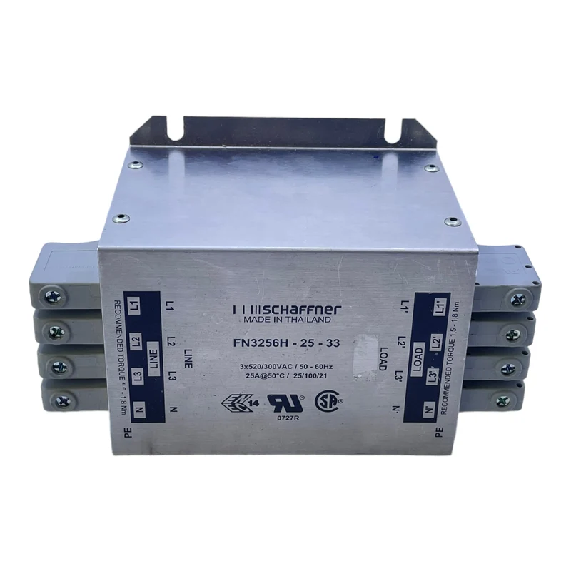 Schaffner FN3256H-25-33 Leistungsfilter für industriellen Einsatz 3x520/300VAC