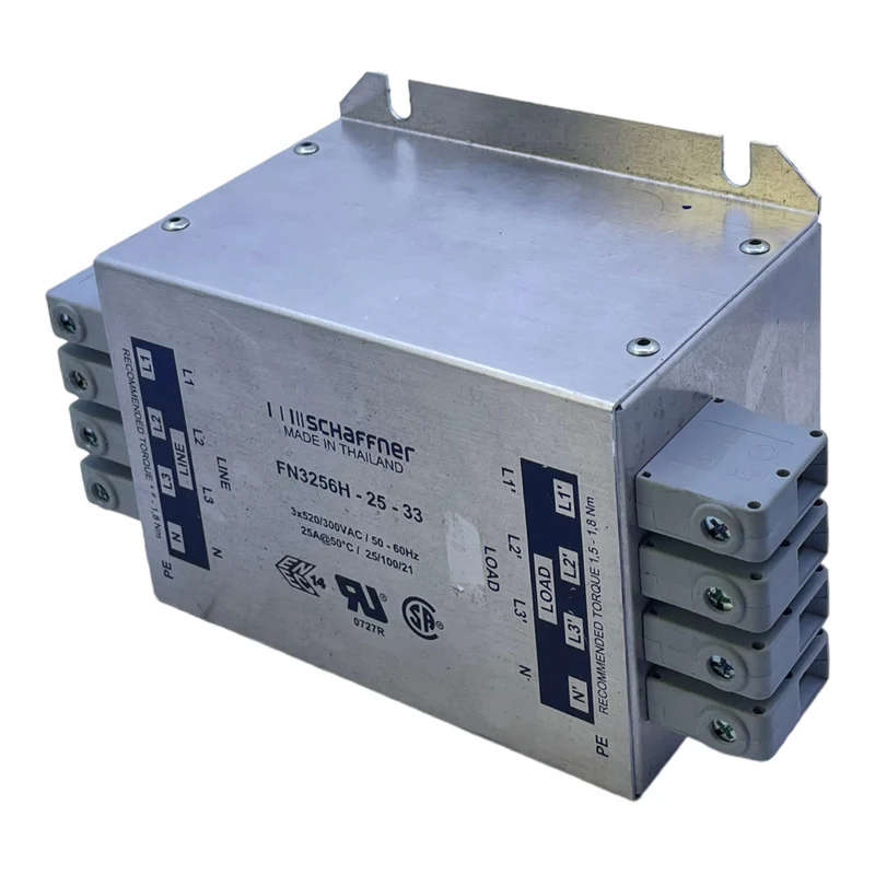 Schaffner FN3256H-25-33 Leistungsfilter für industriellen Einsatz 3x520/300VAC