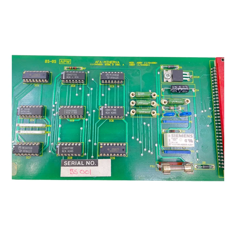 AFA Minerva ASSY (1/04096) Fire-Detection-B AFA Minerva ASSY (1/04096)