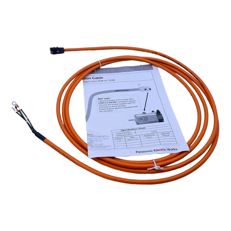 Panasonic MFMCA0030WJD Verbindungskabel für Servomotoren MFMCA0030WJD 5 meter