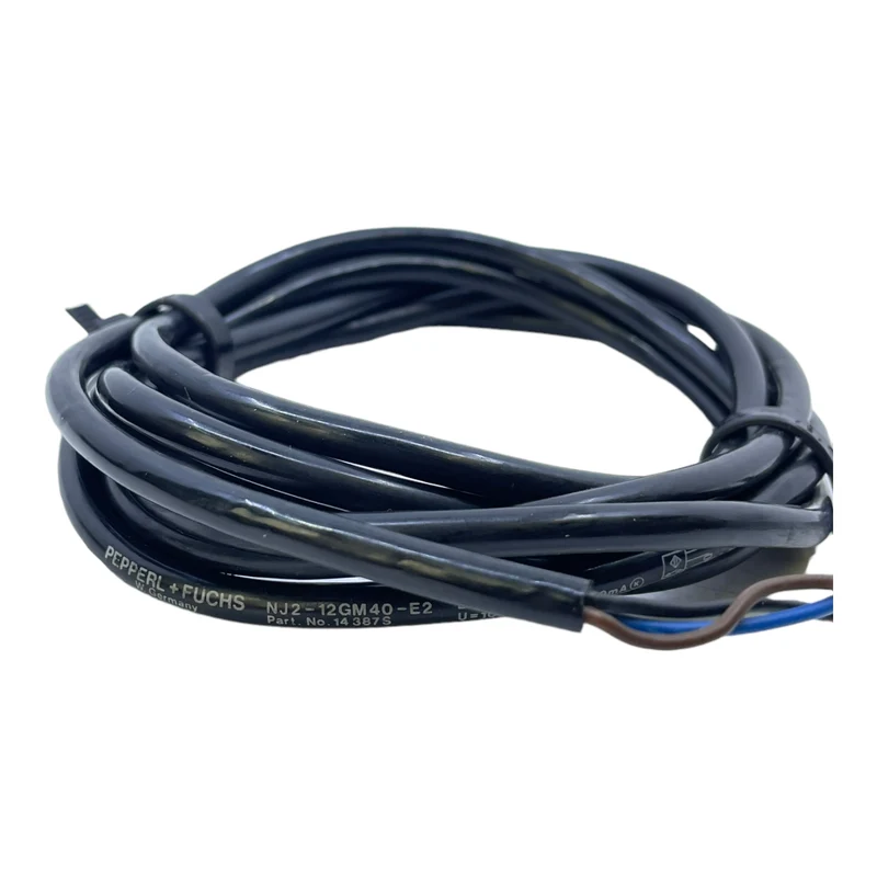 Pepperl+Fuchs NJ2-12GM40-E2 Induktiver Sensor für industriellen Einsatz 14387S