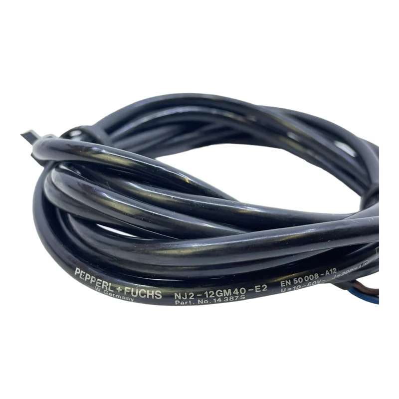 Pepperl+Fuchs NJ2-12GM40-E2 Induktiver Sensor für industriellen Einsatz 14387S