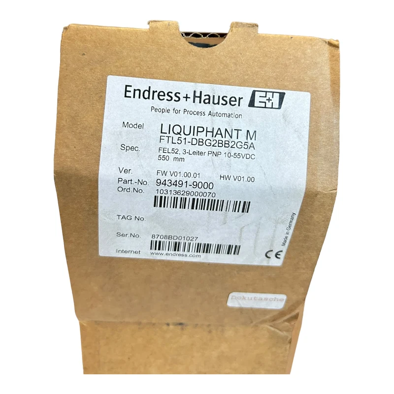 Endress+Hauser Liquiphant M Füllstandgrenzschalter FTL51-DBG2BB2G5A Liquiphant M