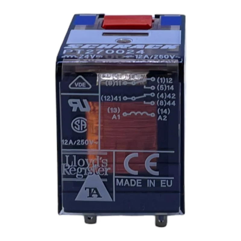 Schrack PT270024 Steckrelais für industriellen Einsatz VE:7stk/pcs Steckrelais