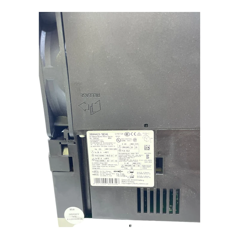 Siemens 3RW4423-1BC46 Sanftstarter für industriellen Einsatz Siemens Starter