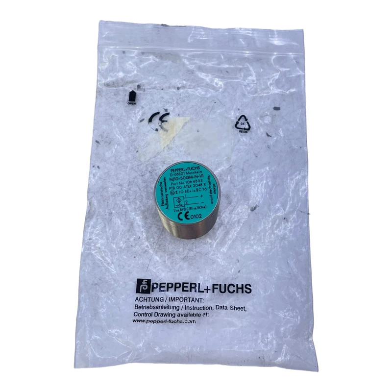 Pepperl+Fuchs NJ10-30GM-N-V1 Induktiver Sensor für industriellen Einsatz 106483S