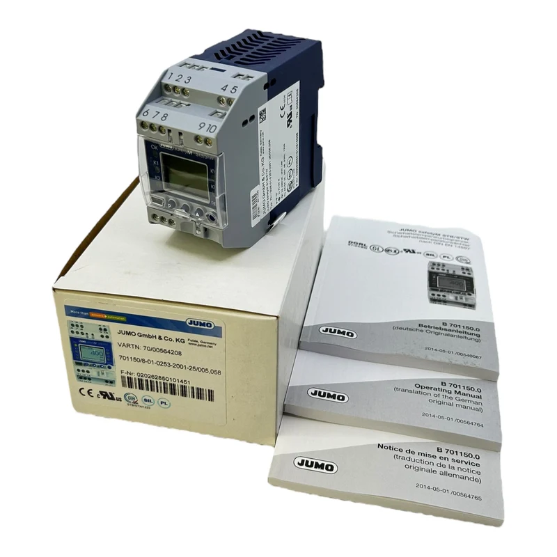 Jumo safetyM STB/STW 701150/8-01-0253-2001-25/005,058 Temperaturbegrenzer