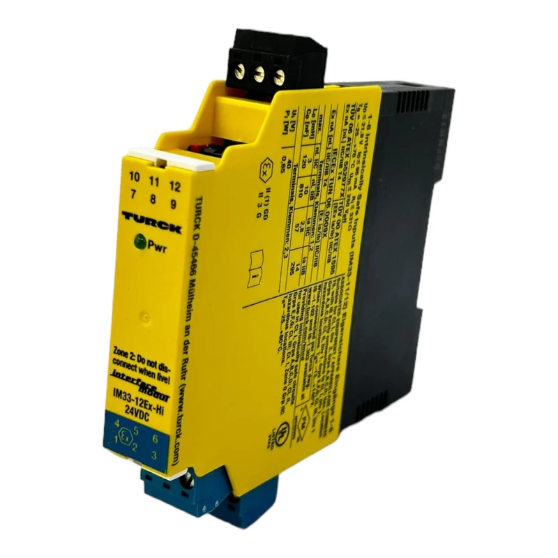 Turck IM33-12Ex-Hi/24VDC HART-Messumformer-Speisetrenner 1-Kanal 7506446