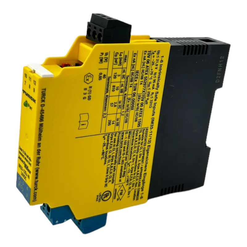 Turck IM33-12Ex-Hi/24VDC HART-Messumformer-Speisetrenner 1-Kanal 7506446