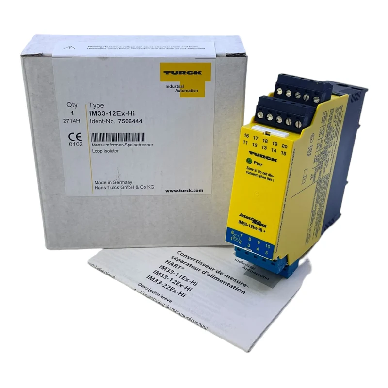 Turck IM33-12Ex-Hi Messumformer-Speisetrenner für industriellen Einsatz 7506444